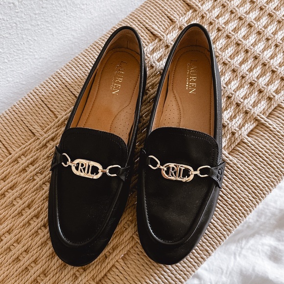Ralph Lauren Leather Loafers Women’s - Picture 1 of 3